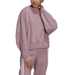 Women's - adidas Fleece Crew - Pink