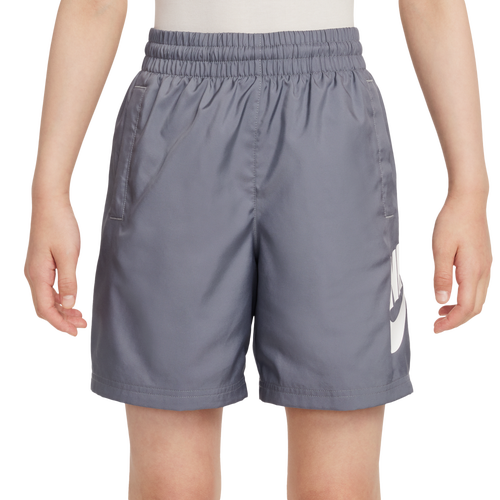 Nike NSW Club HBR Woven 6 Inch Shorts - Nike Gray/White