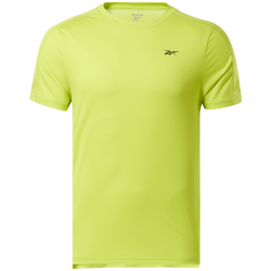 Men's - Reebok Workout Short Sleeve Tech T-Shirt - Acid Yellow