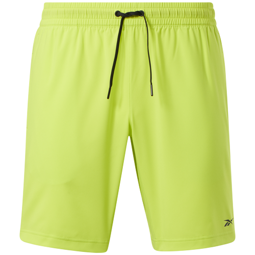 

Reebok Mens Reebok Workout Woven Shorts - Mens Acid Yellow Size S