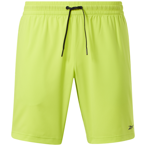 

Reebok Mens Reebok Workout Woven Shorts - Mens Acid Yellow Size M