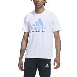 Men's - adidas Soccer Graphic T-Shirt - White