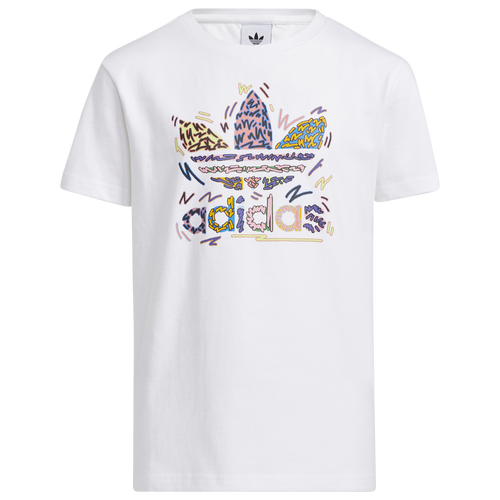 

adidas Originals Boys adidas Originals Love Unite T-Shirt - Boys' Grade School White/Multi Size L