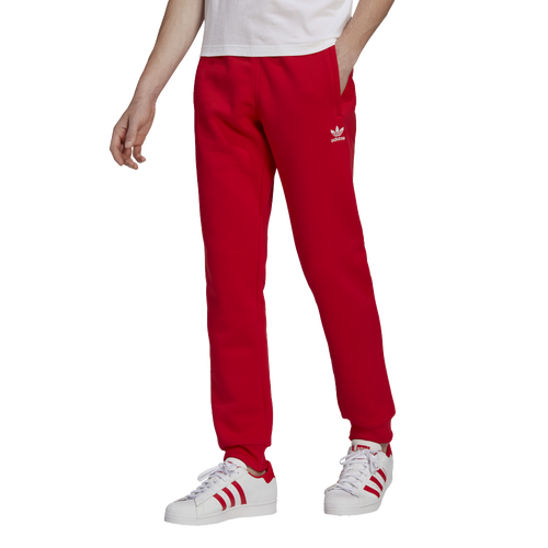 adidas ORIGINALS 3D TREFOIL TRACKSUIT BOTTOMS PANTS RED 90S TRACKIES MEN'S  NEW