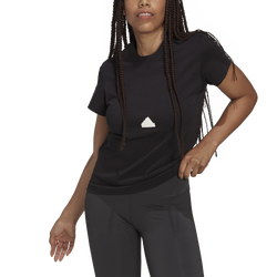Women's - adidas Classic T-Shirt - Black/White