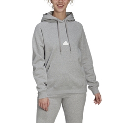 Women's - adidas Oversize Hoodie - Gray