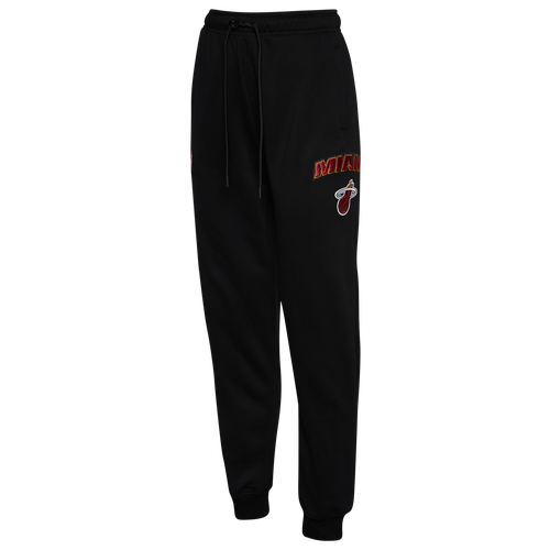 

Pro Standard Womens Pro Standard Nets NBA Classic Fleece Sweatpants - Womens Black/Red Size S