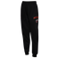 Pro Standard Nets NBA Classic Fleece Sweatpants - Women's Black/Red