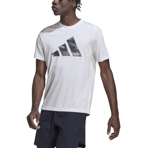 

adidas Mens adidas Train Icons Graphic T-Shirt - Mens White Size XL