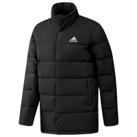 adidas Helionic Hooded Down Jacket - Green, Men's Hiking