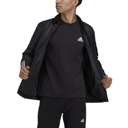 

adidas Mens adidas Itavic Jacket - Mens Black/White Size L