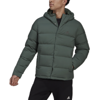 Helionic hooded store down jacket adidas