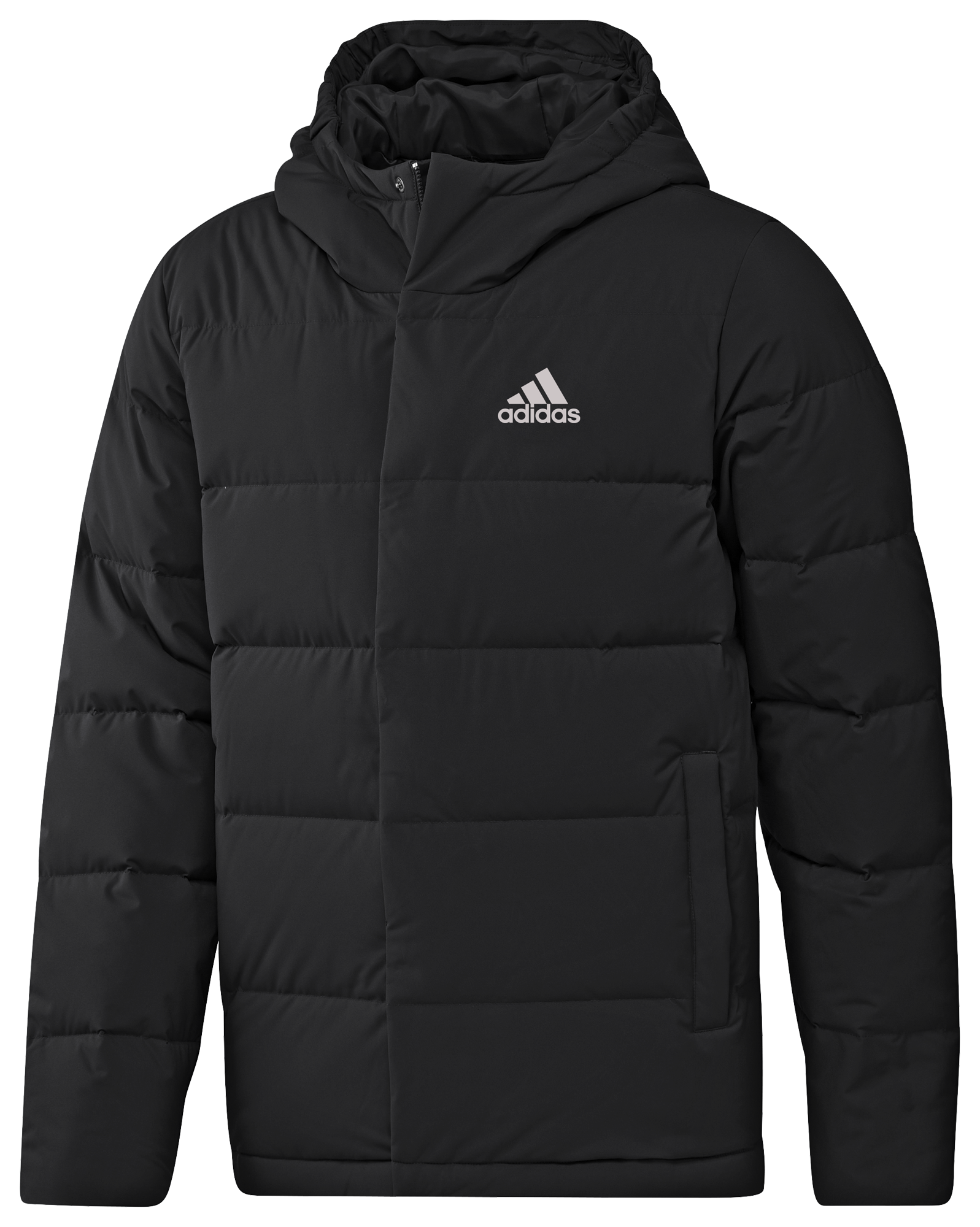 Adidas women's helionic down hooded online jacket