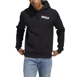 Men's - adidas Originals Sneaker Crossing Hoodie - Black/White