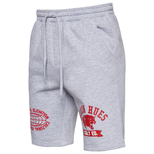 

Heron Hues Mens Heron Hues Culture Ed Mesh Shorts - Mens Grey/Red Size XXL