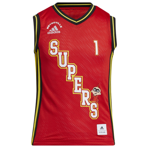 

Boys adidas adidas Metroville Basketball Jersey - Boys' Toddler Vivid Red Size 4T