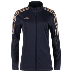 Women's - adidas Tiro Track Jacket - Black/Gold