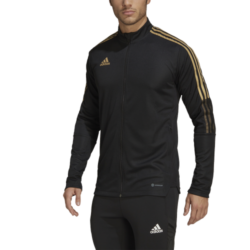 Adidas Originals Mens Adidas Tiro Jacket In Black/gold