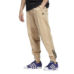 Men's - adidas Fleece Superstar Pants - Beige