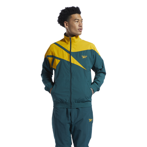 Reebok Mens  Cl F Fr Track Top In Forest Green