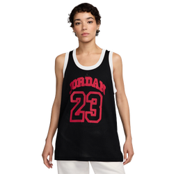 Women's - Jordan Jersey 25 Tank - Black/University Red