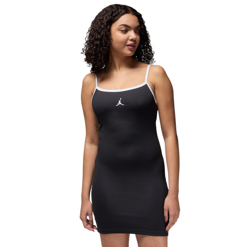 WOMENS - Jordan Slim Tank Dress - White/Black