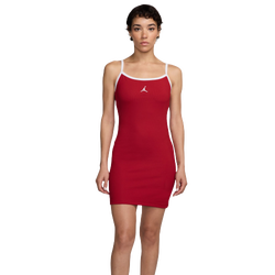 Women's - Jordan Slim Tank Dress - Varsity Red/White