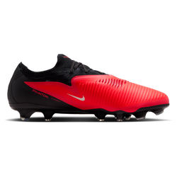 Men's - Nike Phantom 6 Low Pro FG - Bright Crimson/Black/Blur