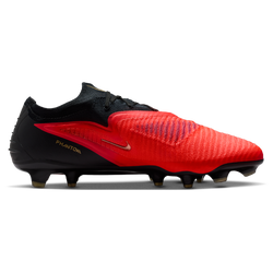 Men's - Nike Phantom 6 Low Elite Fg - Bright Crimson/Blur/Black