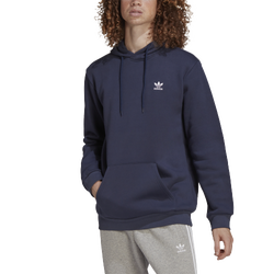 Men's - adidas Originals Adicolor Essential Trefoil Fleece Hoodie - Navy/White