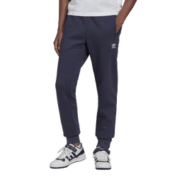 Men's - adidas Originals Adicolor Essentials Fleece Trefoil Pants - Navy/White