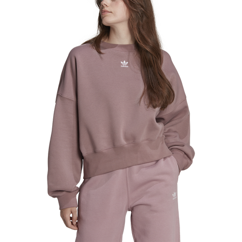 

adidas Originals Womens adidas Originals Adicolor Essentials Fleece Sweatshirt - Womens Wonder Oxide Size XL
