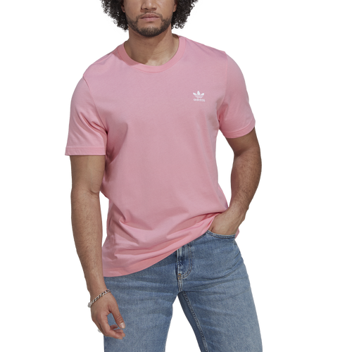 Adidas Originals Mens  Adicolor Essential Trefoil T-shirt In Pink