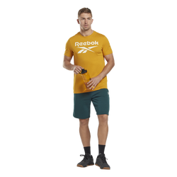 Men's - Reebok RI Big Logo T-Shirt - Bright Ochre