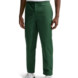 Men's - Nike Club Woven Tapered Pants - White/Fir