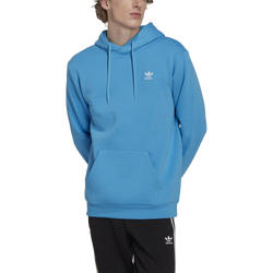 Men's - adidas Originals Adicolor Essential Trefoil Fleece Hoodie - Blue/Blue