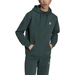 Men's - adidas Originals Adicolor Essential Trefoil Fleece Hoodie - Green/Green