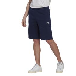 Men's - adidas Originals Adicolor Essential Trefoil Shorts - Black/White/Gold Metallic