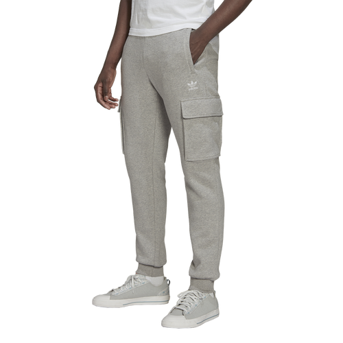 

adidas Originals adidas Originals Adicolor Essentials Trefoil Cargo Pants - Mens Gray Size S