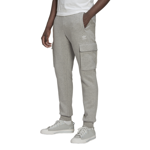 

adidas Originals Mens adidas Originals Adicolor Essentials Trefoil Cargo Pants - Mens Gray Size M