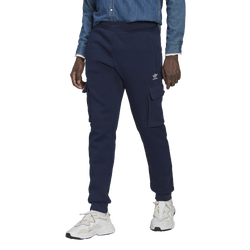 Men's - adidas Essentials Cargo Fleece Pants - Black
