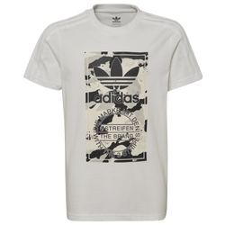 Boys' Grade School - adidas Originals Camoflage Graphic T-Shirt - White