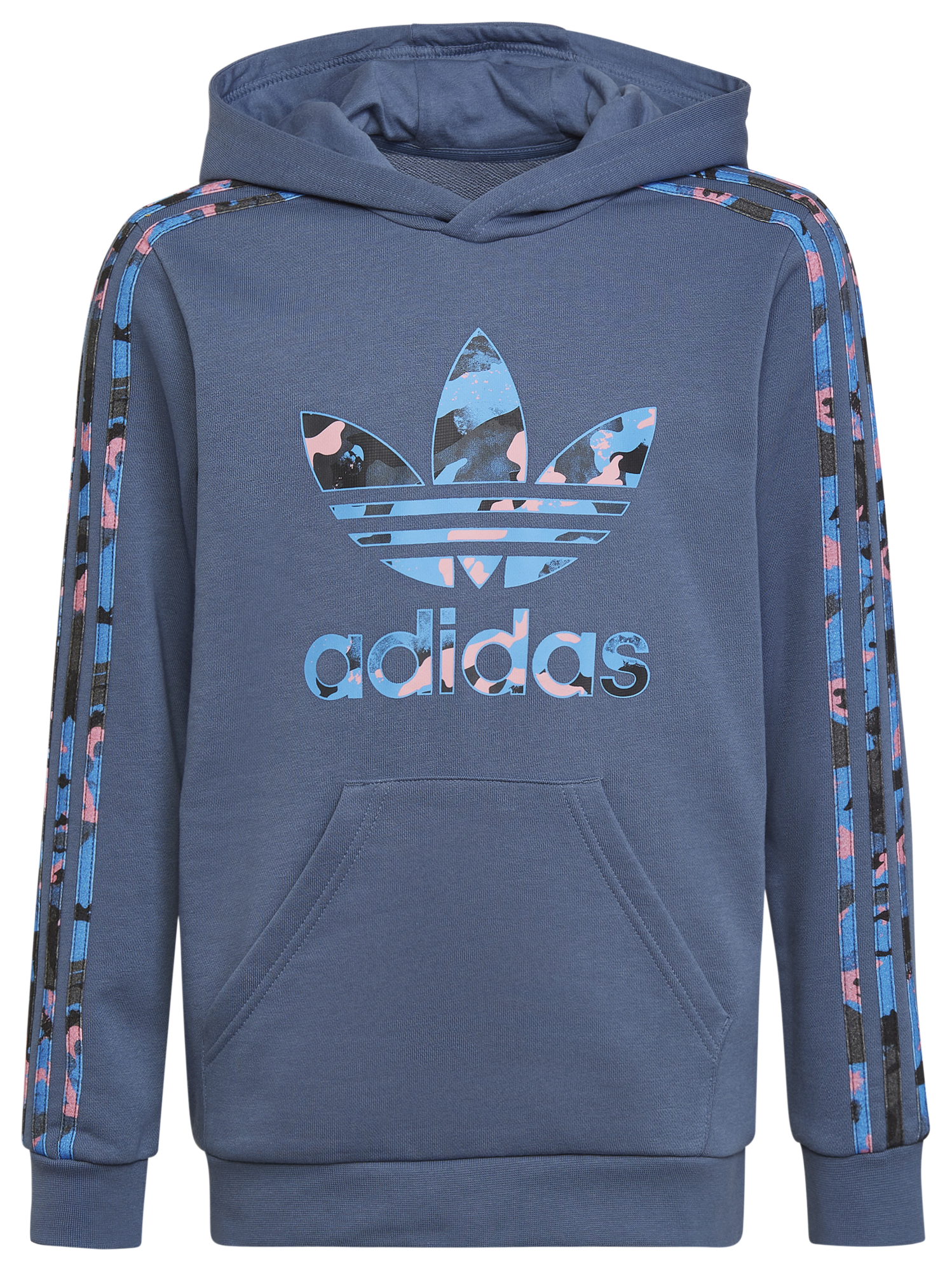 Adidas originals trefoil sweatshirt 2024 camo