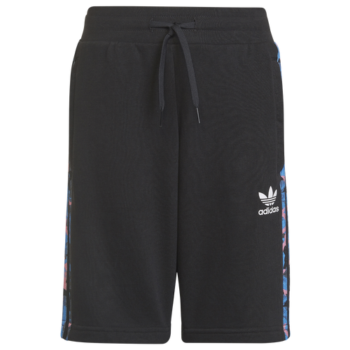 

adidas Originals Boys adidas Originals Camo Shorts - Boys' Grade School Black/Pink Size XS