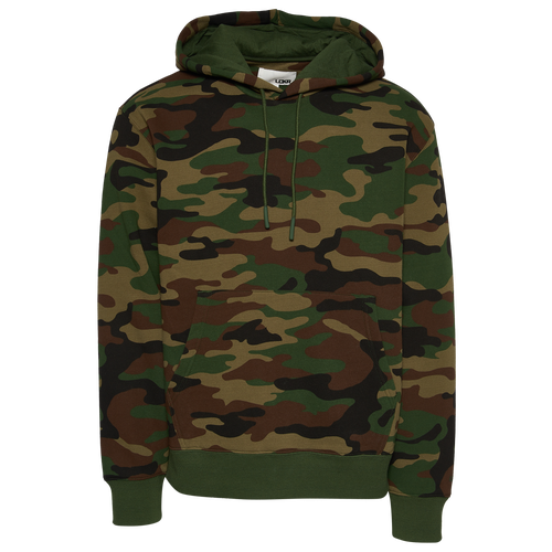 

LCKR Mens LCKR Pullover Hoodie - Mens Multi/Green Size M