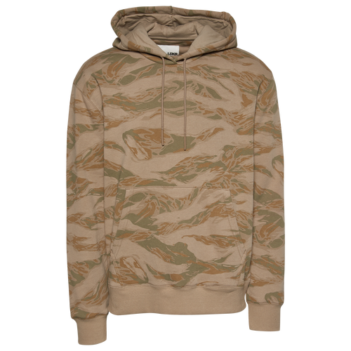

LCKR Mens LCKR Pullover Hoodie - Mens Brown/Brown Size M