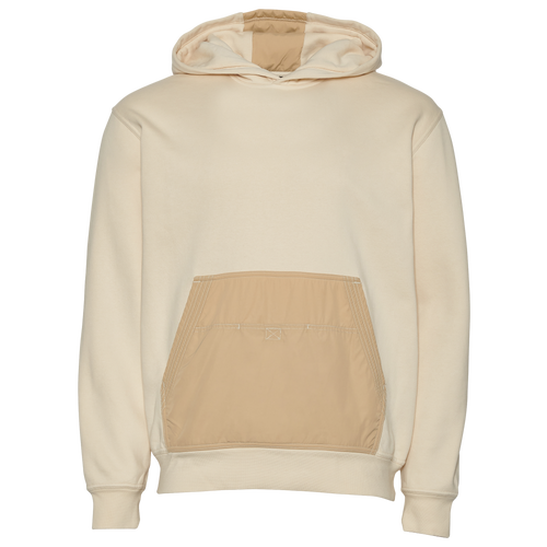 

LCKR Mens LCKR Mizuda Fleece Hoodie - Mens Oat Milk/Chalk Size S