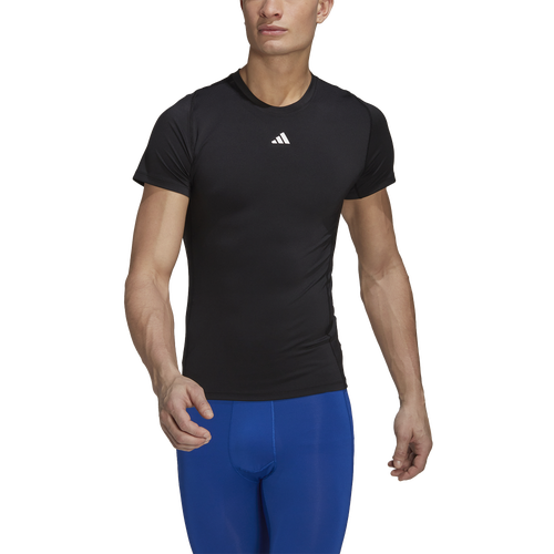 

adidas Mens adidas Techfit T-Shirt - Mens White Size XXL