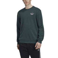 Men's - adidas Originals Trefoil Series Style Crew Sweatshirt - Mineral Green