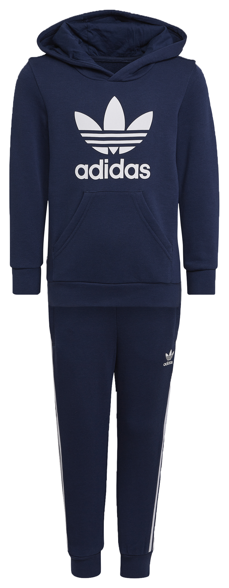 Adidas Floral Elongated Hoodie Set - Girls' Preschool